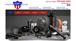 Desktop Screenshot of donssportcar.com